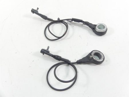 2012 Harley Touring FLHTP Electra Glide Abs Brake Wheel Sensor Set Read 40614-08 {{ shop.shopifyCountryName }} - Mototech271