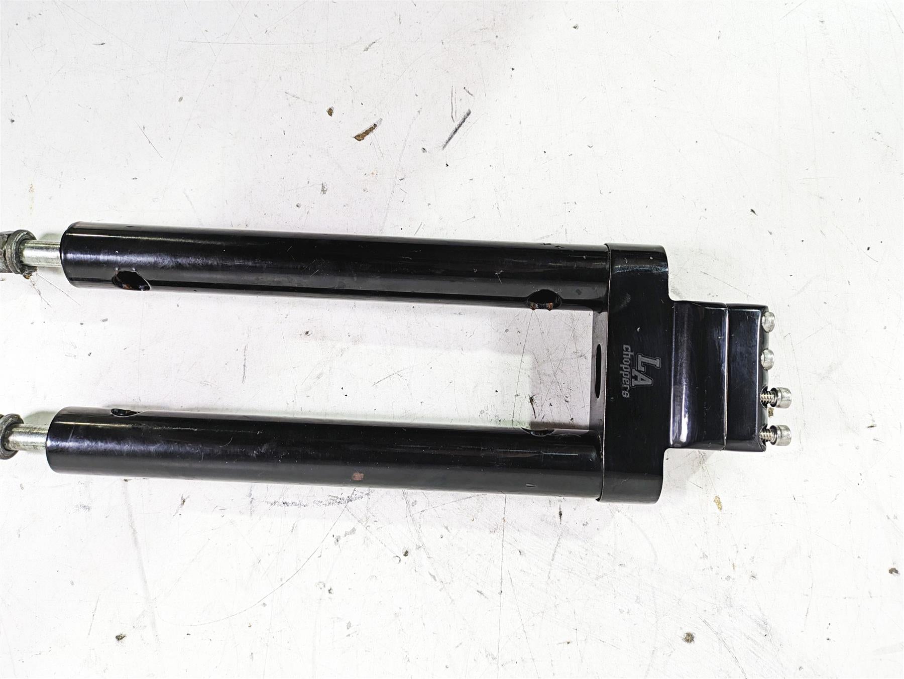 2013 Harley FXDWG Dyna Wide Glide LA Choppers 12" Handlebar Riser {{ shop.shopifyCountryName }} - Mototech271