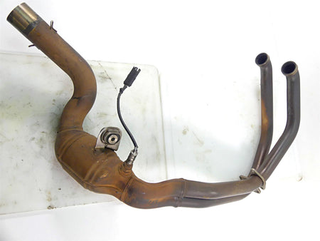 2013 BMW F800GS STD K72 Exhaust Header Manifold - Small Dent 18117679347 {{ shop.shopifyCountryName }} - Mototech271