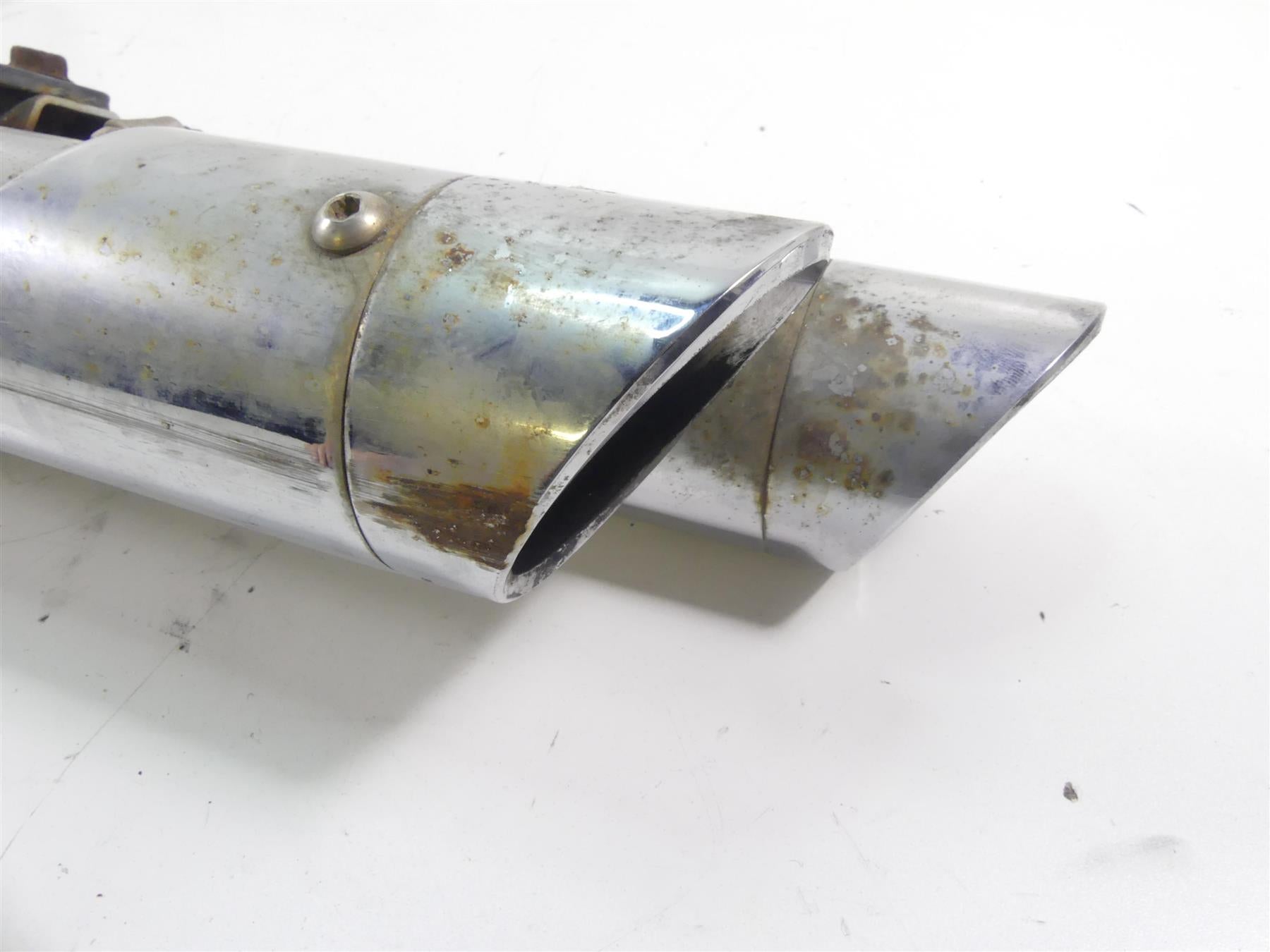 2002 Harley Softail FXSTDI Deuce Vance Hines Big Shots Staggered Exhaust 47339 {{ shop.shopifyCountryName }} - Mototech271