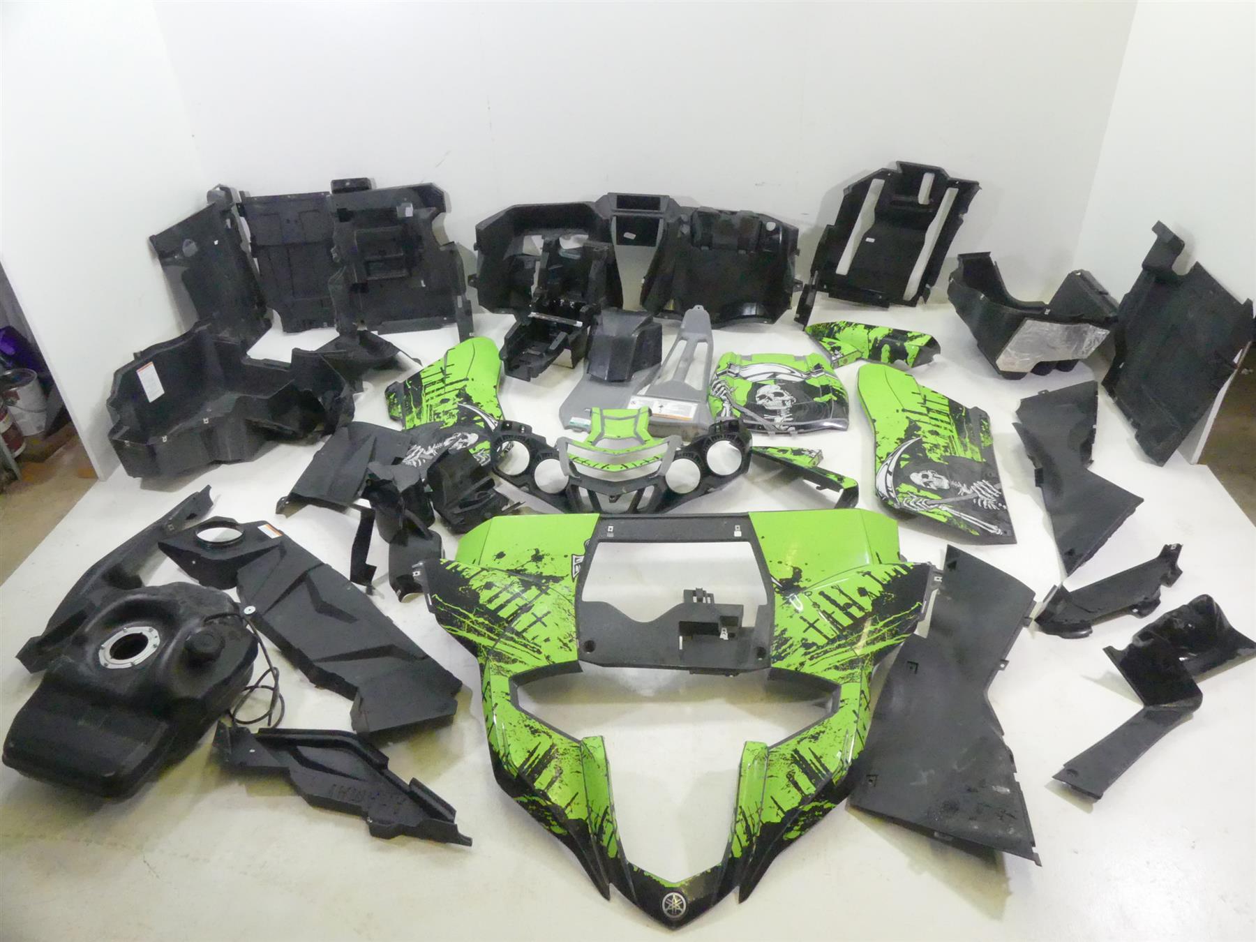 2018 Yamaha YXZ1000R EPS SS Body Fairings + Door Covers Fuel Tank Set 2HC-F1511