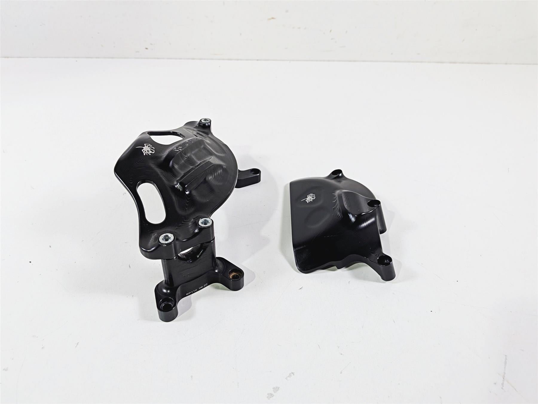 2018 Aprilia RSV4 RR Spider Racing Engine Guard Cover Set SP110 09.20 {{ shop.shopifyCountryName }} - Mototech271
