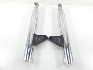 2002 Triumph Bonneville America Exhaust Pipe Muffler Set A9600059 A9600060 | Mototech271