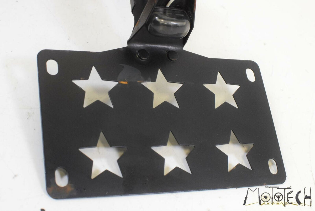 2008 Ducati 1098 Superbike Illuminated License Plate Holder Assembly 56110251A {{ shop.shopifyCountryName }} - Mototech271