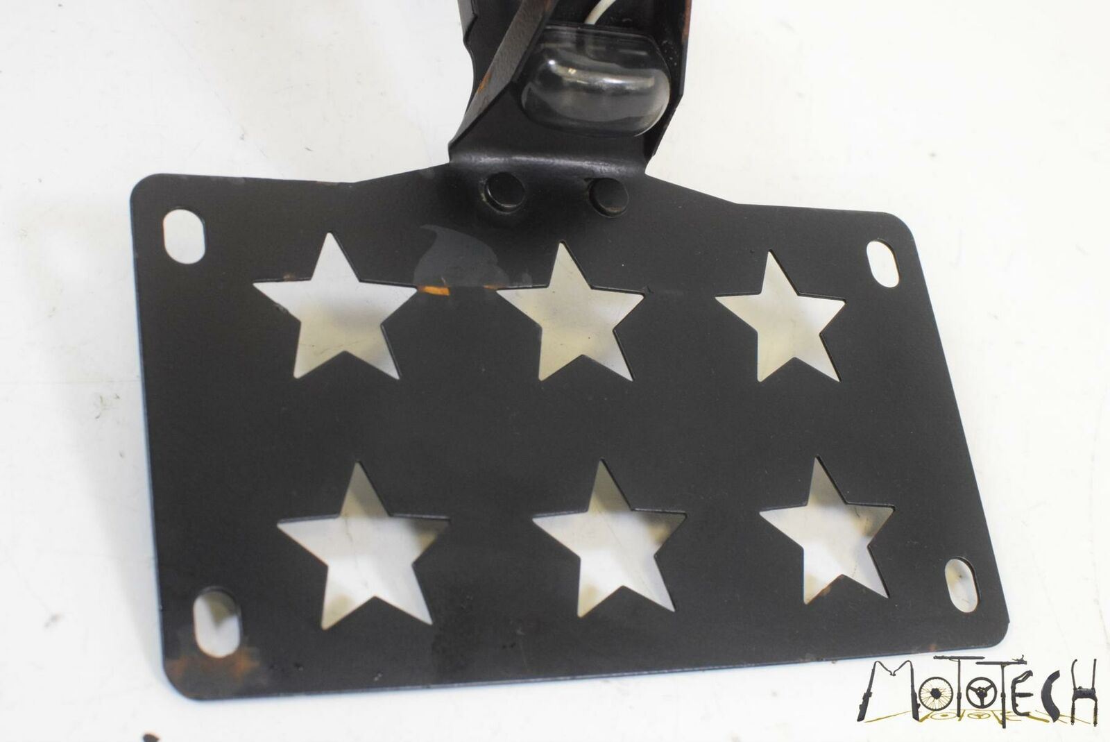 2008 Ducati 1098 Superbike Illuminated License Plate Holder Assembly 56110251A {{ shop.shopifyCountryName }} - Mototech271