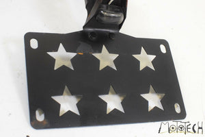 2008 Ducati 1098 Superbike Illuminated License Plate Holder Assembly 56110251A