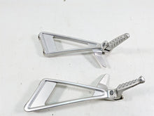 Load image into Gallery viewer, 2021 Aprilia RS660 Rear Passenger Footpeg Set - Rash 2B005206 2B005205
