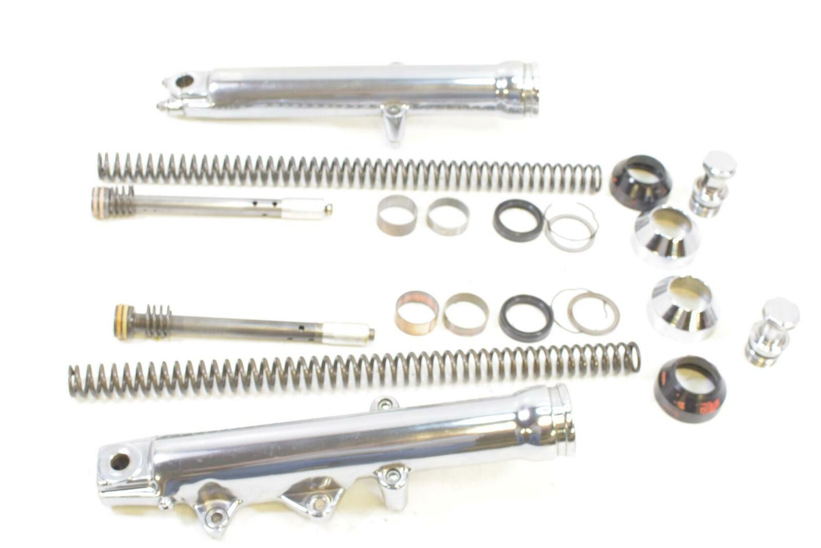 1997 Harley Dyna FXDWG Wide Glide Lower Fork Tubes & Internals 46004-91 46006-91