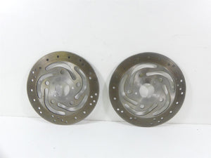 2006 Harley Touring FLHTCUI Electra Glide Front Brake Rotor Disc Set 44156-00