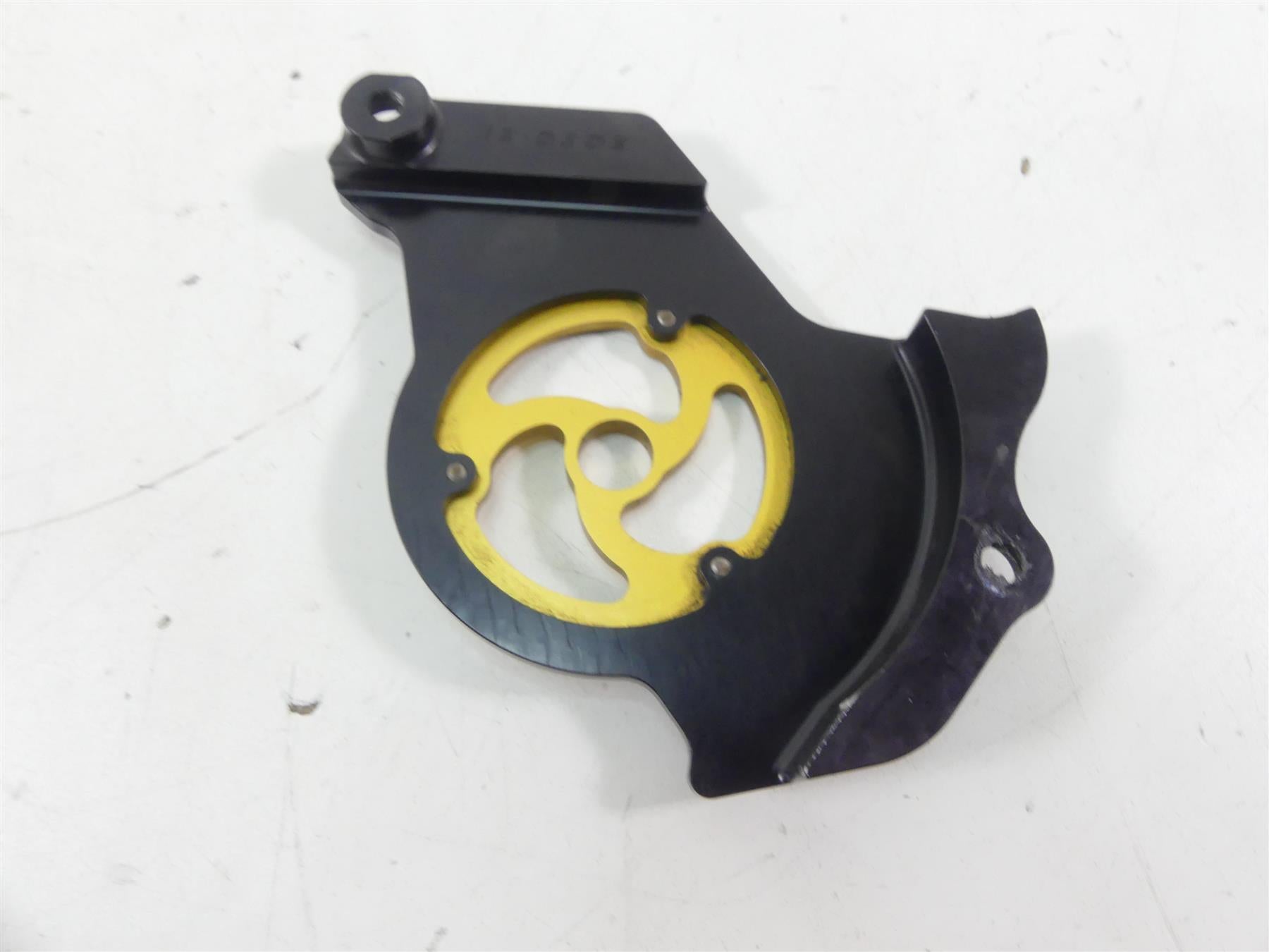 2009 Ducati Monster 1100 S Speedymoto Sprocket Cover Black / Gold 12-0202 {{ shop.shopifyCountryName }} - Mototech271