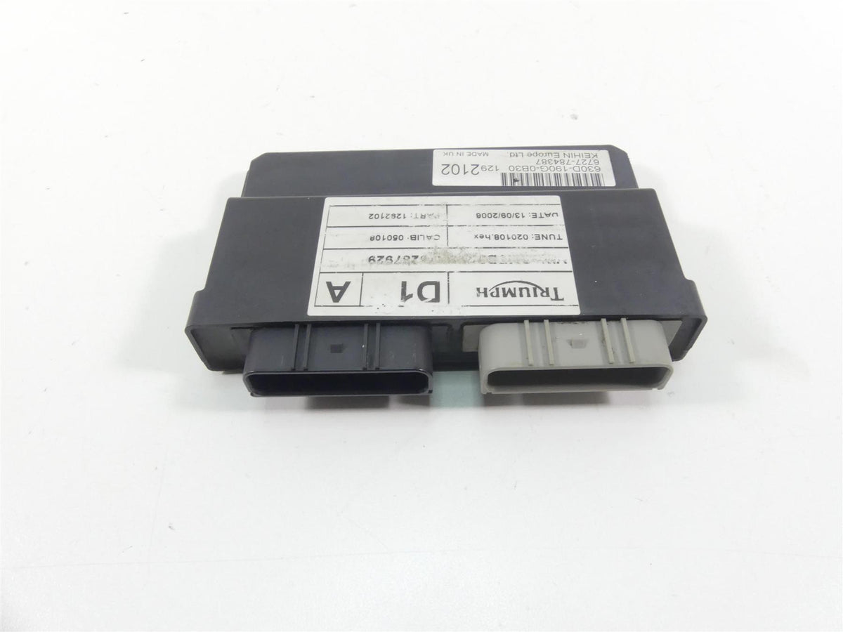 2006 Triumph Daytona 675 Keihin Cdi Ecu Ecm Engine Control Module T1292102 {{ shop.shopifyCountryName }} - Mototech271
