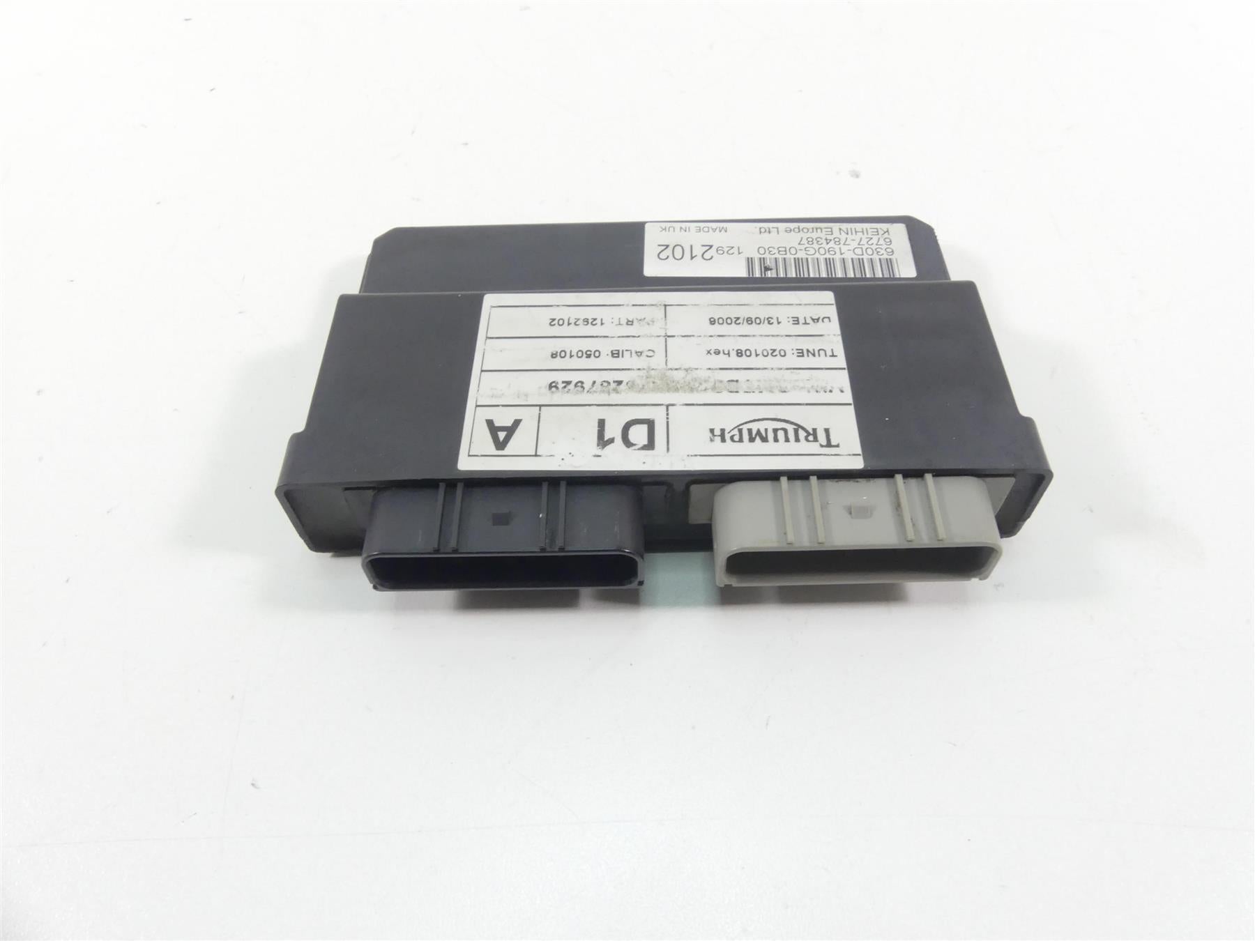 2006 Triumph Daytona 675 Keihin Cdi Ecu Ecm Engine Control Module T1292102 {{ shop.shopifyCountryName }} - Mototech271