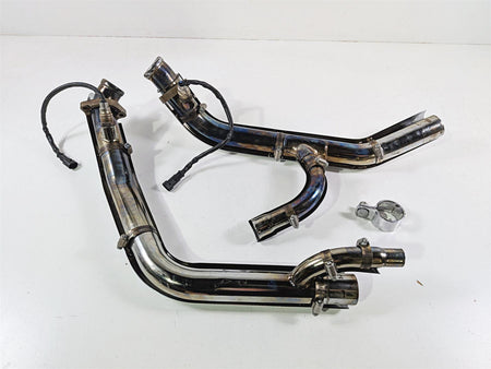 2008 Harley FXDSE CVO Dyna Nice Exhaust Header Heat Shield Set 65825-06 65631-06-Mototech271