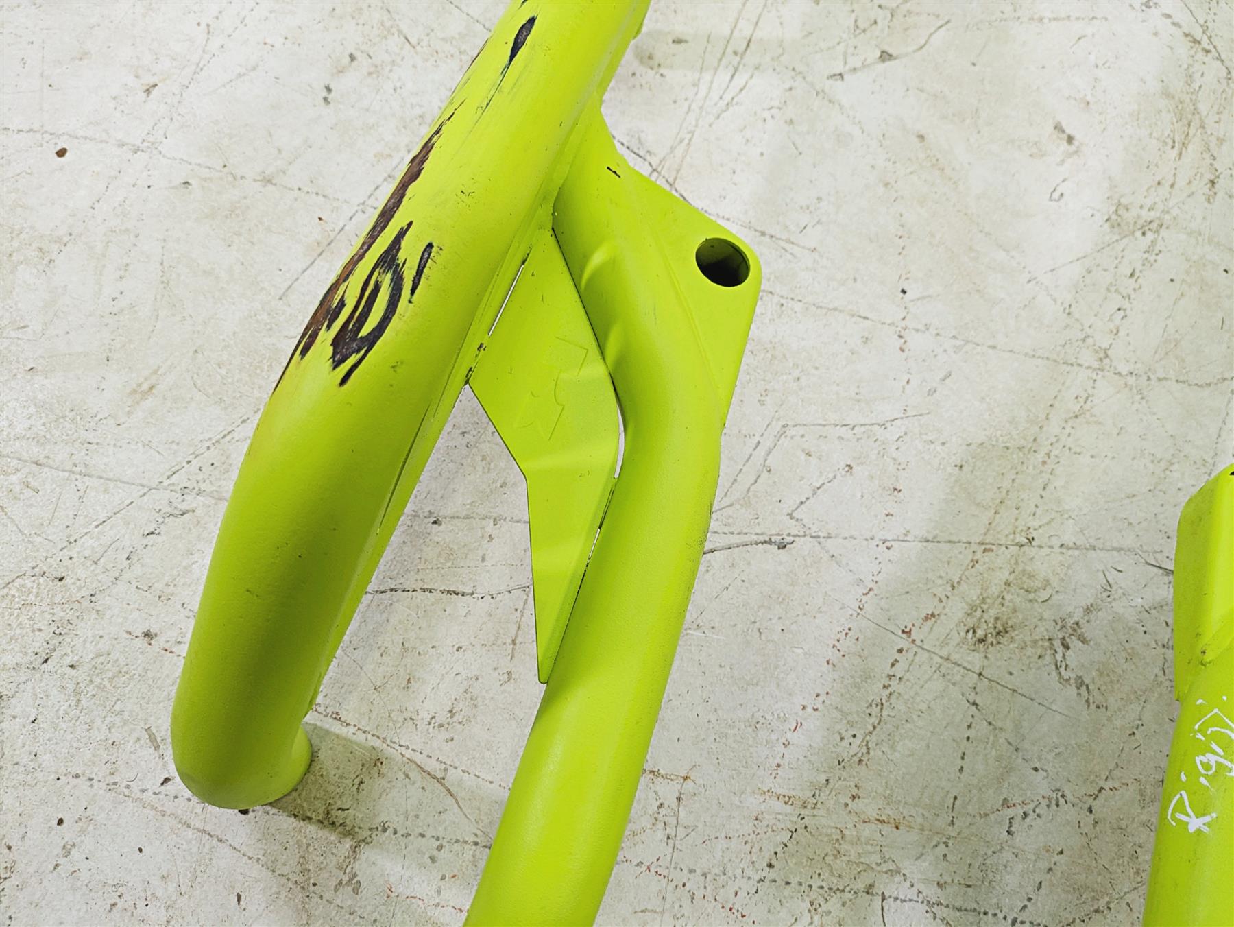 2021 Kawasaki Teryx KRX KRF 1000 Side Rock Bumper Guards Yellow 55020-2316-66Q {{ shop.shopifyCountryName }} - Mototech271