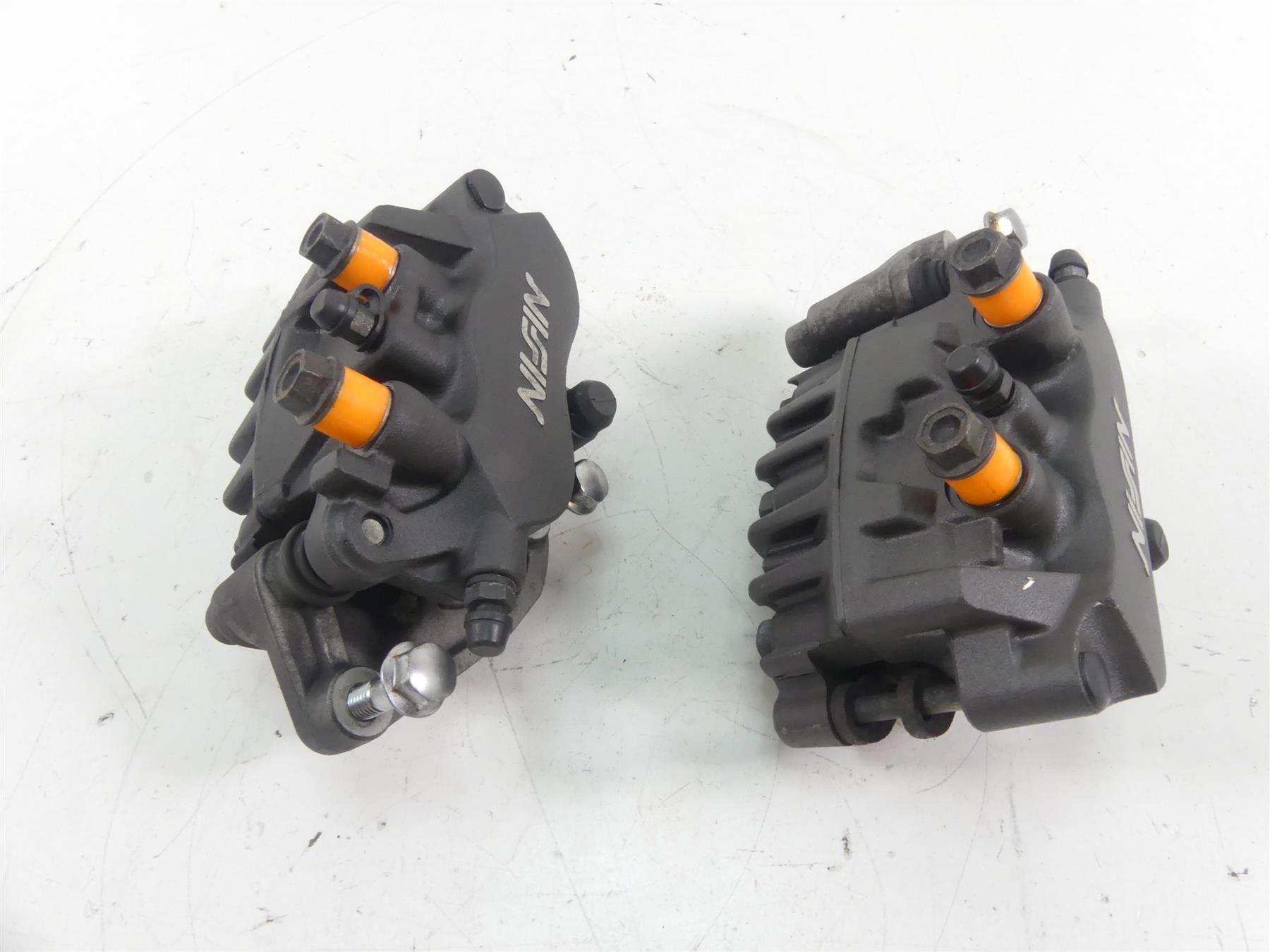 2003 Honda VTX1800 C Nissin Front Brake Caliper Set 45150-MCH-006 45250-MCH-006 {{ shop.shopifyCountryName }} - Mototech271