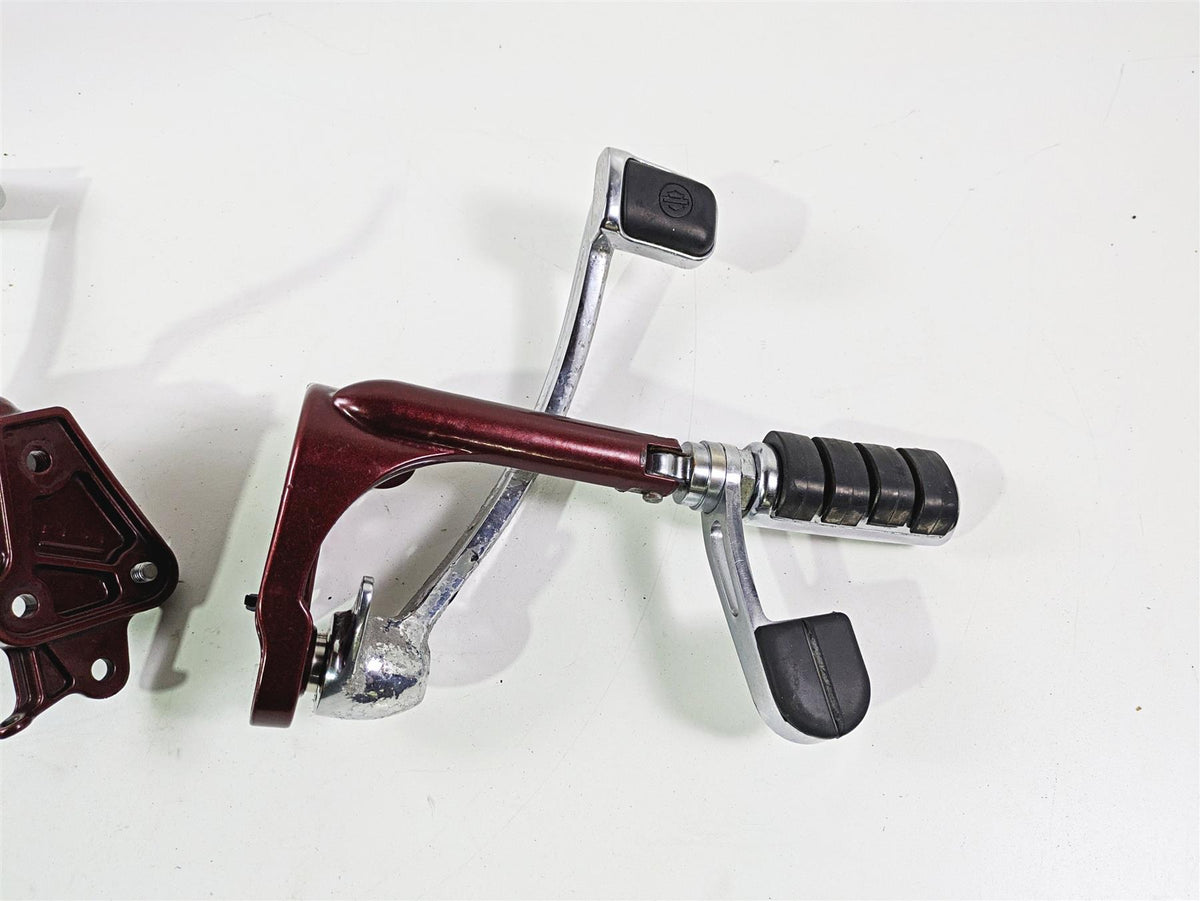 2008 Harley FXCWC Softail Rocker Front Footpeg Shifter Brake Set -Read 42508-08 {{ shop.shopifyCountryName }} - Mototech271