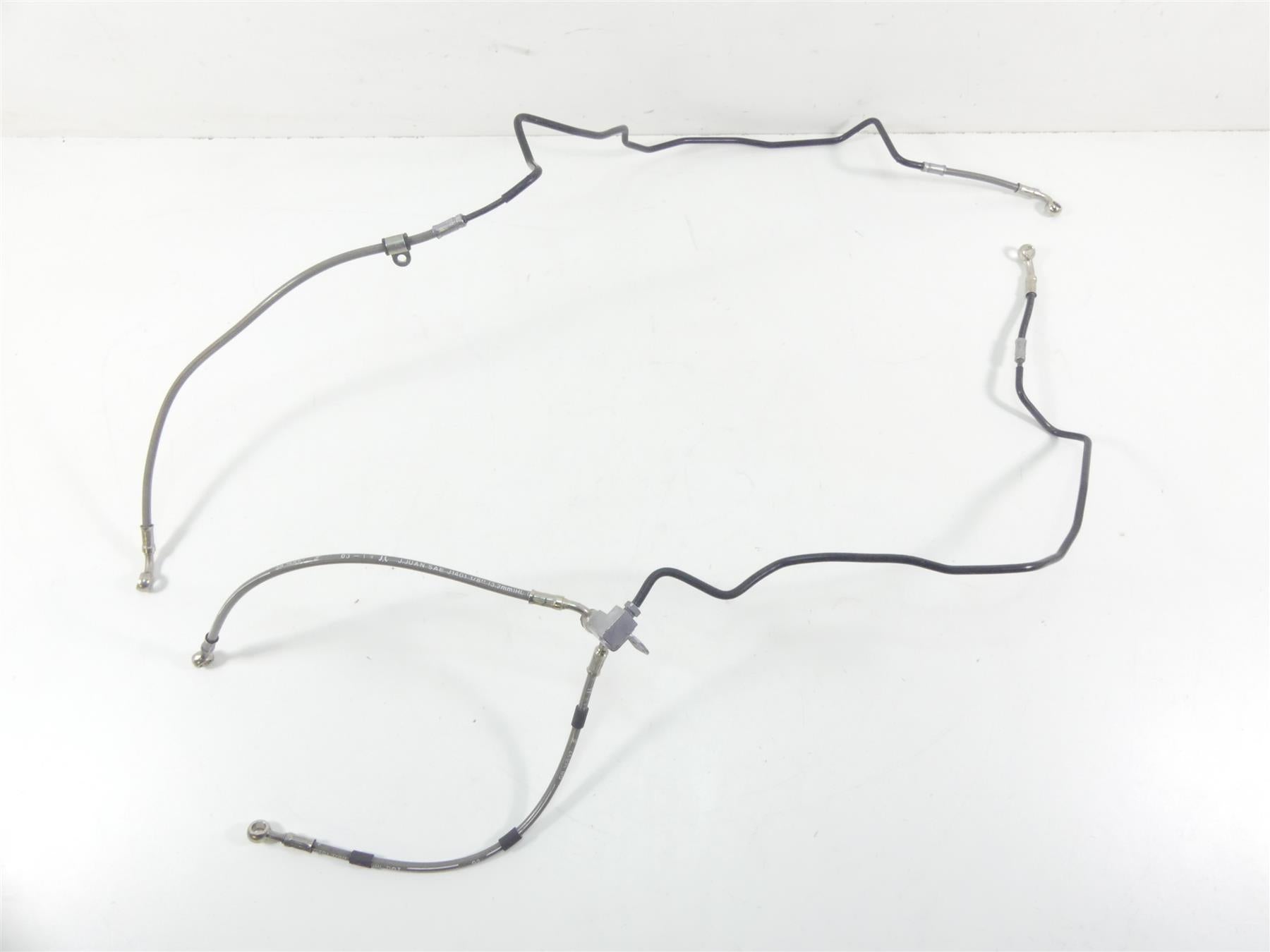 2020 Triumph Speed Triple RS 1050 Front Abs Brake Line Hose Set T2021193 | Mototech271