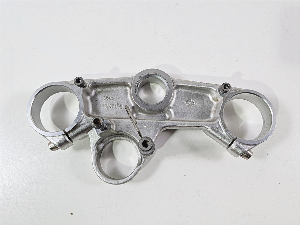 2014 Aprilia RSV4 RR Factory Upper Triple Tree Steering Clamp Ohlins 858737 {{ shop.shopifyCountryName }} - Mototech271