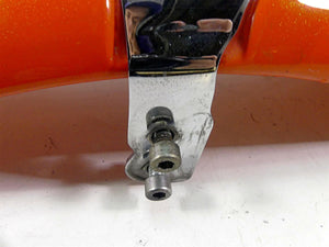 2005 Harley VRSCSE CVO V-Rod Front Fender & Bracket Orange 59115-05 59020-01A | Mototech271