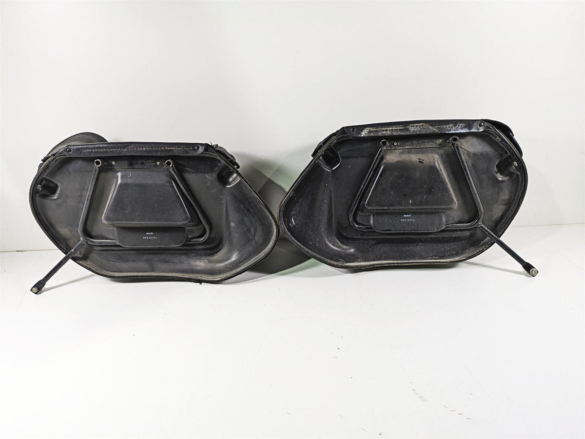 2003 Harley FLSTC Softail Heritage 100th Saddlebag & Mount Set 90476-00 90477-00 {{ shop.shopifyCountryName }} - Mototech271
