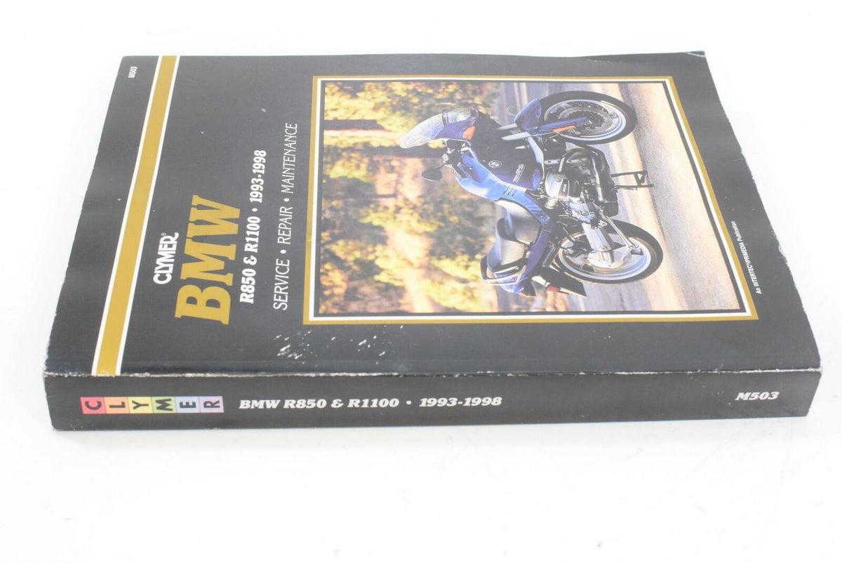 Clymer BMW R1100 R850 1993-1998 Service Repair Maintenance Manual Book {{ shop.shopifyCountryName }} - Mototech271