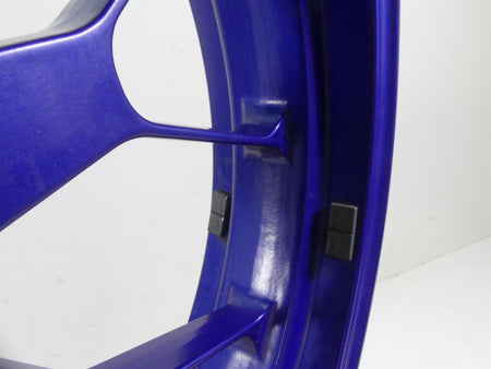 2004 Aprilia RSV1000 R Mille Straight Blue Front Wheel Rim 17x3.5 AP8108675 {{ shop.shopifyCountryName }} - Mototech271