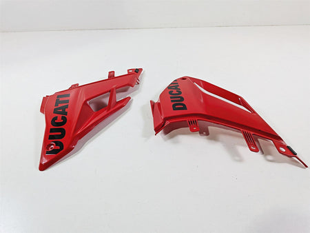2023 Ducati Streetfighter V4 Red Lower Oil Cooler Cover Fairing Set 4801A651A-Mototech271