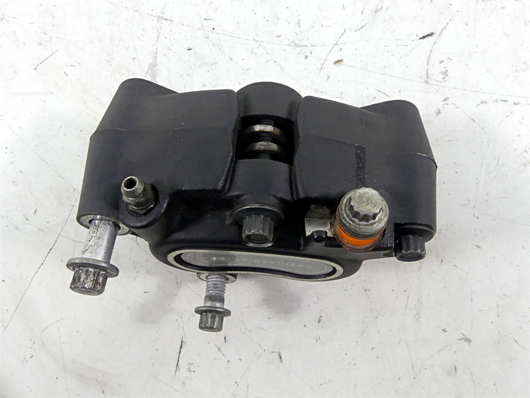 2011 Harley Softail FLSTF Fat Boy Front Brake Caliper 46356-11 {{ shop.shopifyCountryName }} - Mototech271