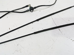 2015 Harley FXDL Dyna Low Rider Tall Bars Throttle Cable & Brake Line | Mototech271