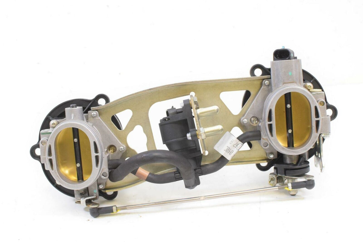 2010 Ducati 848 Complete Throttle Body Bodies Fuel Injector Set 28240803A {{ shop.shopifyCountryName }} - Mototech271