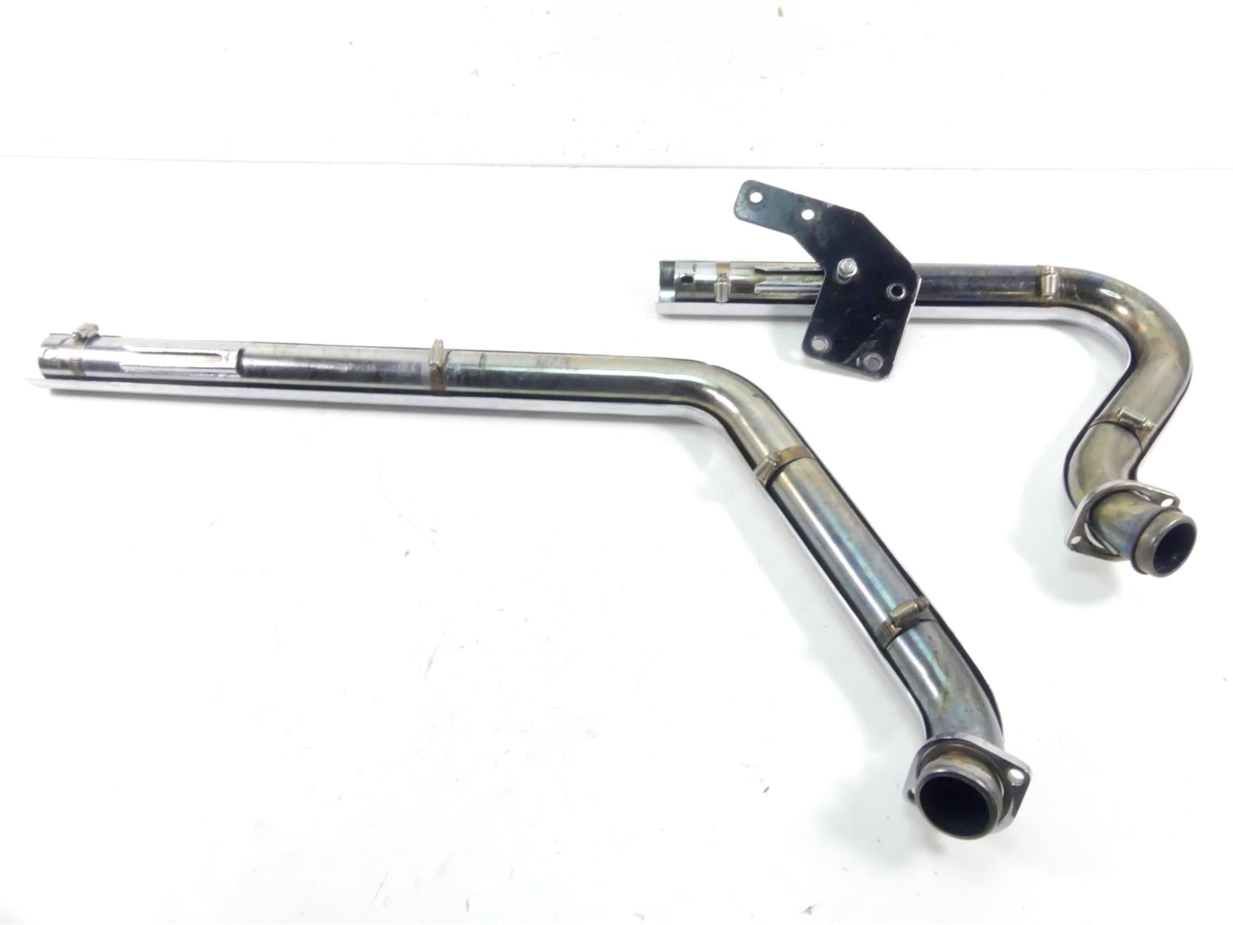 2017 Harley Softail FXSB Breakout Santee Straight Shots Exhaust Pipe Set {{ shop.shopifyCountryName }} - Mototech271