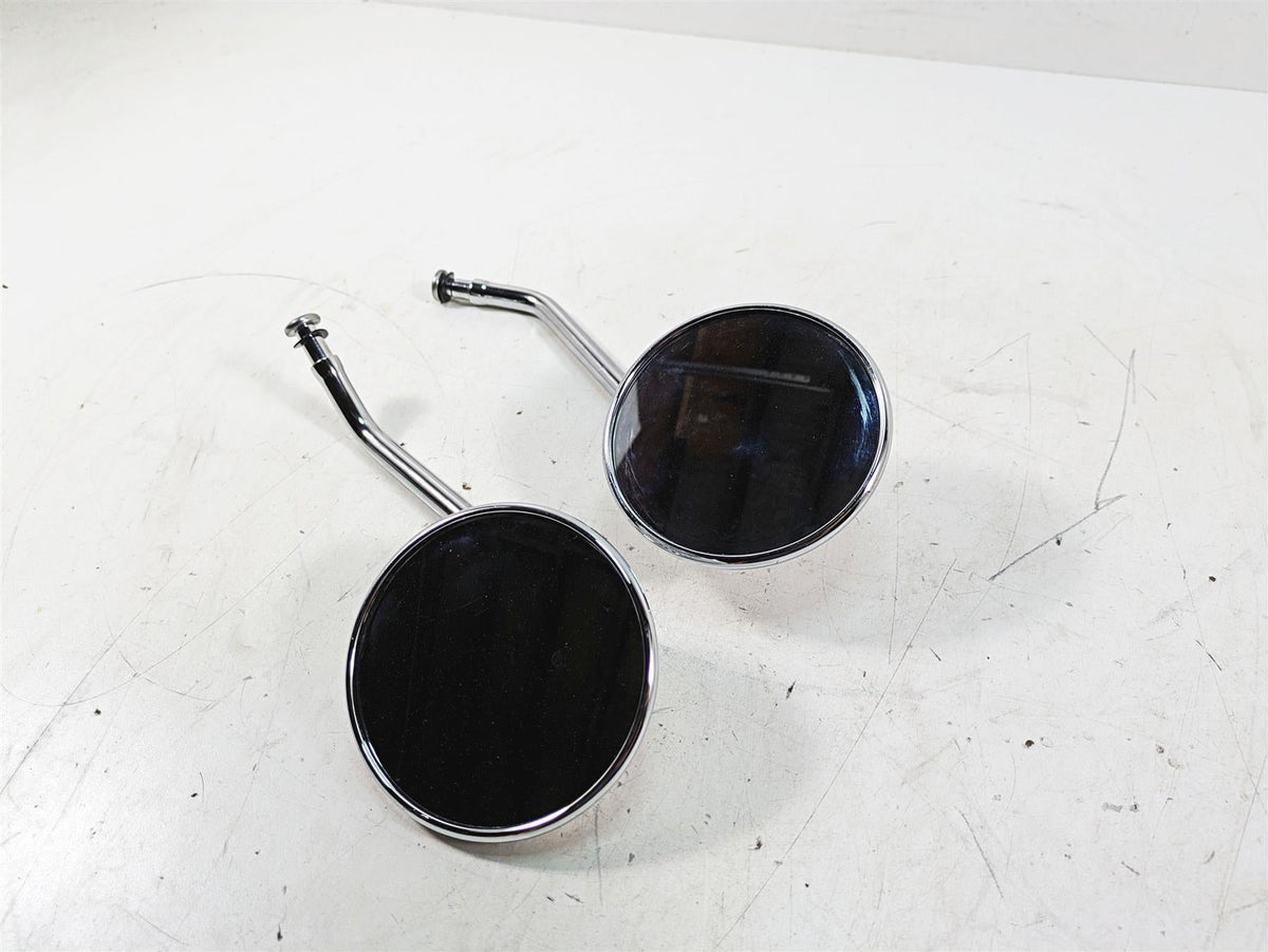 2011 Triumph America Round Rear View Mirror Set - Read T2066682 T2043439 {{ shop.shopifyCountryName }} - Mototech271