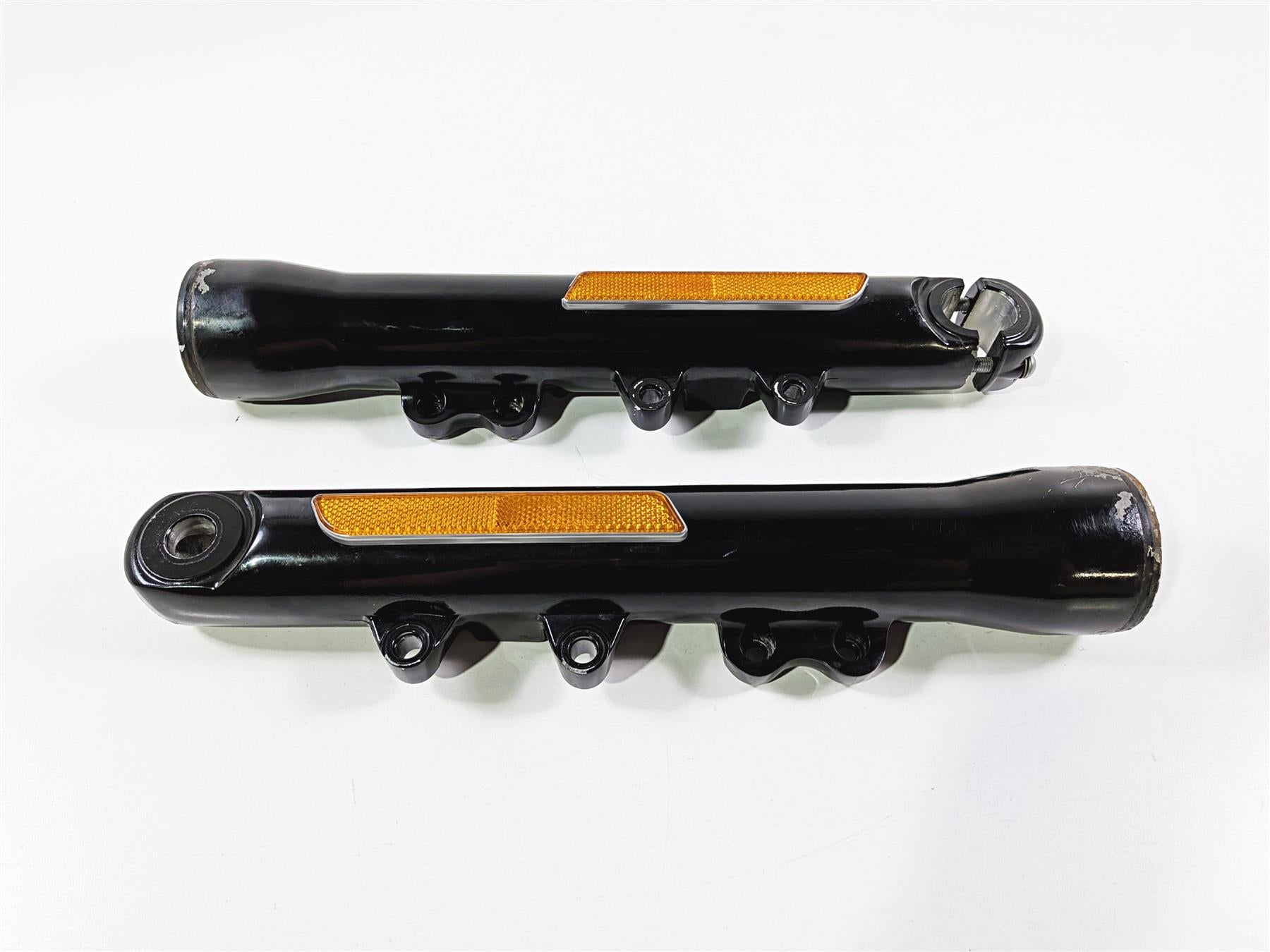 2011 Harley FXDF Dyna Fat Bob Front 49mm Dual Caliper Fork Sliders 48623-08A {{ shop.shopifyCountryName }} - Mototech271