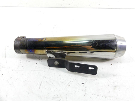 2011 Harley Softail FLSTF Fat Boy Bassani Slip On Exhaust Muffler Pipe 12112J {{ shop.shopifyCountryName }} - Mototech271