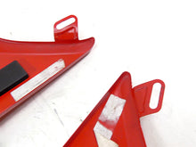 Load image into Gallery viewer, 2013 Ducati Diavel Red Fuel Tank Knee Side Cover Fairing Panels Set 48023172AA

