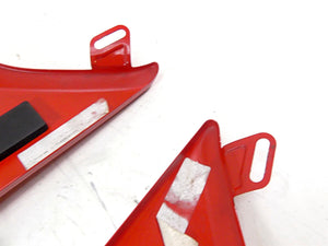 2013 Ducati Diavel Red Fuel Tank Knee Side Cover Fairing Panels Set 48023172AA
