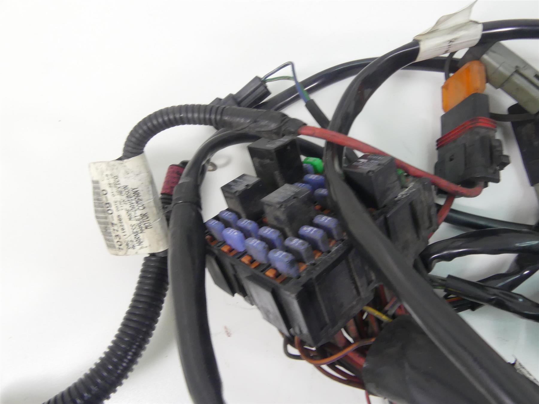 2009 Harley FLHTCU SE4 CVO E-Glide Main Wiring Harness Loom Abs -No Cut 70973-09 {{ shop.shopifyCountryName }} - Mototech271