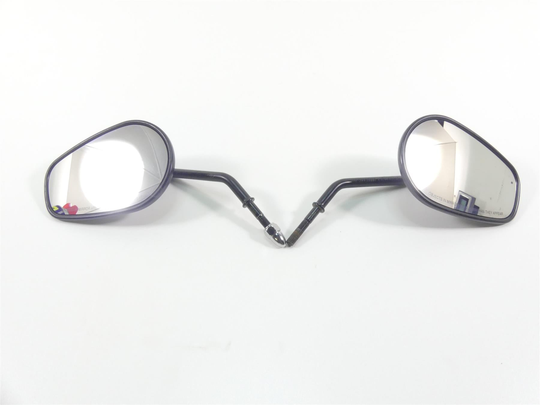 2008 Harley Softail FLSTSB Cross Bones Rear View Mirror Set 91982-03B 91983-03B | Mototech271