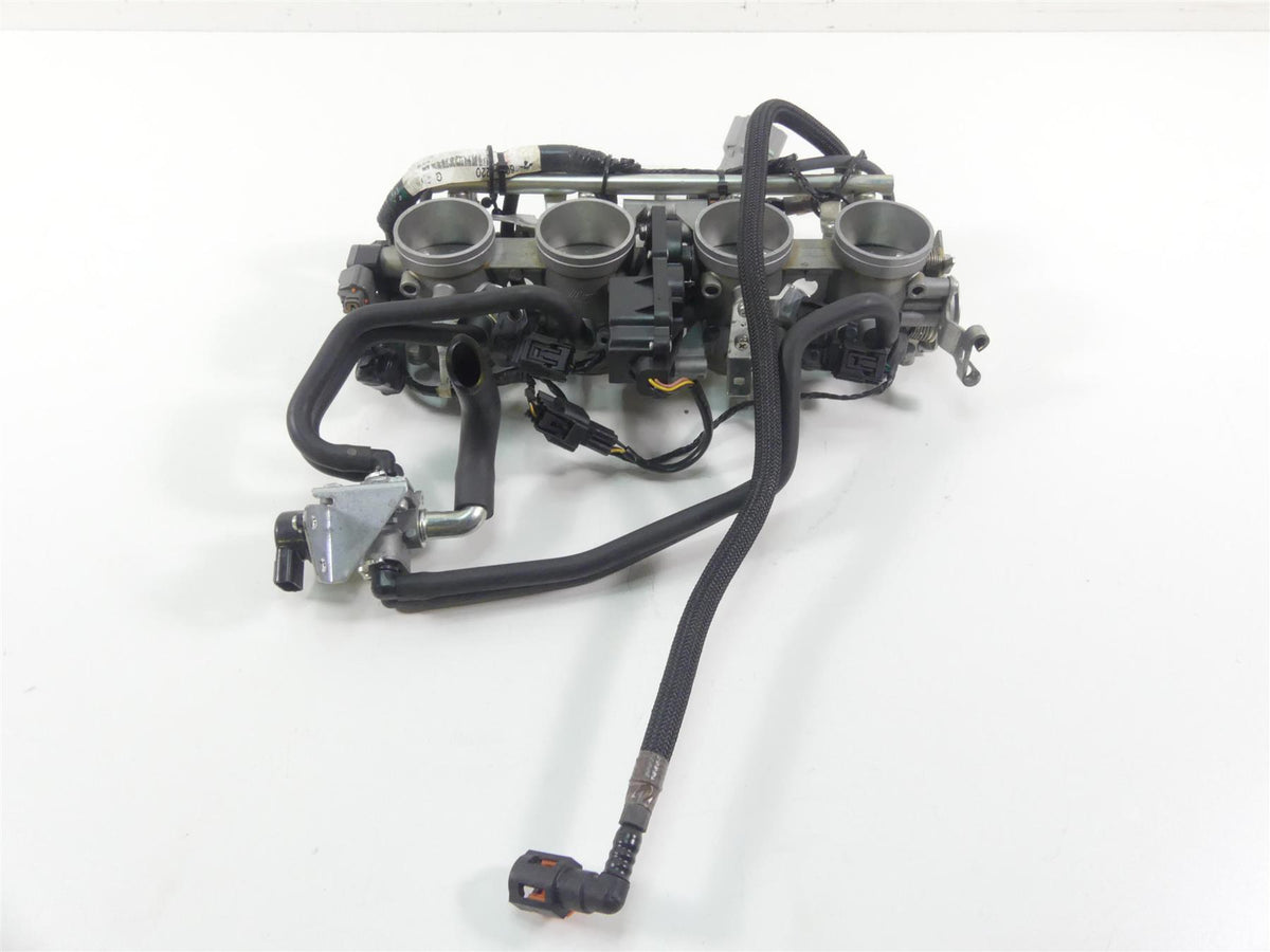 2012 Kawasaki ZX1400 ZX14R Ninja Throttle Body Bodies & Wiring Set 16163-0780 {{ shop.shopifyCountryName }} - Mototech271