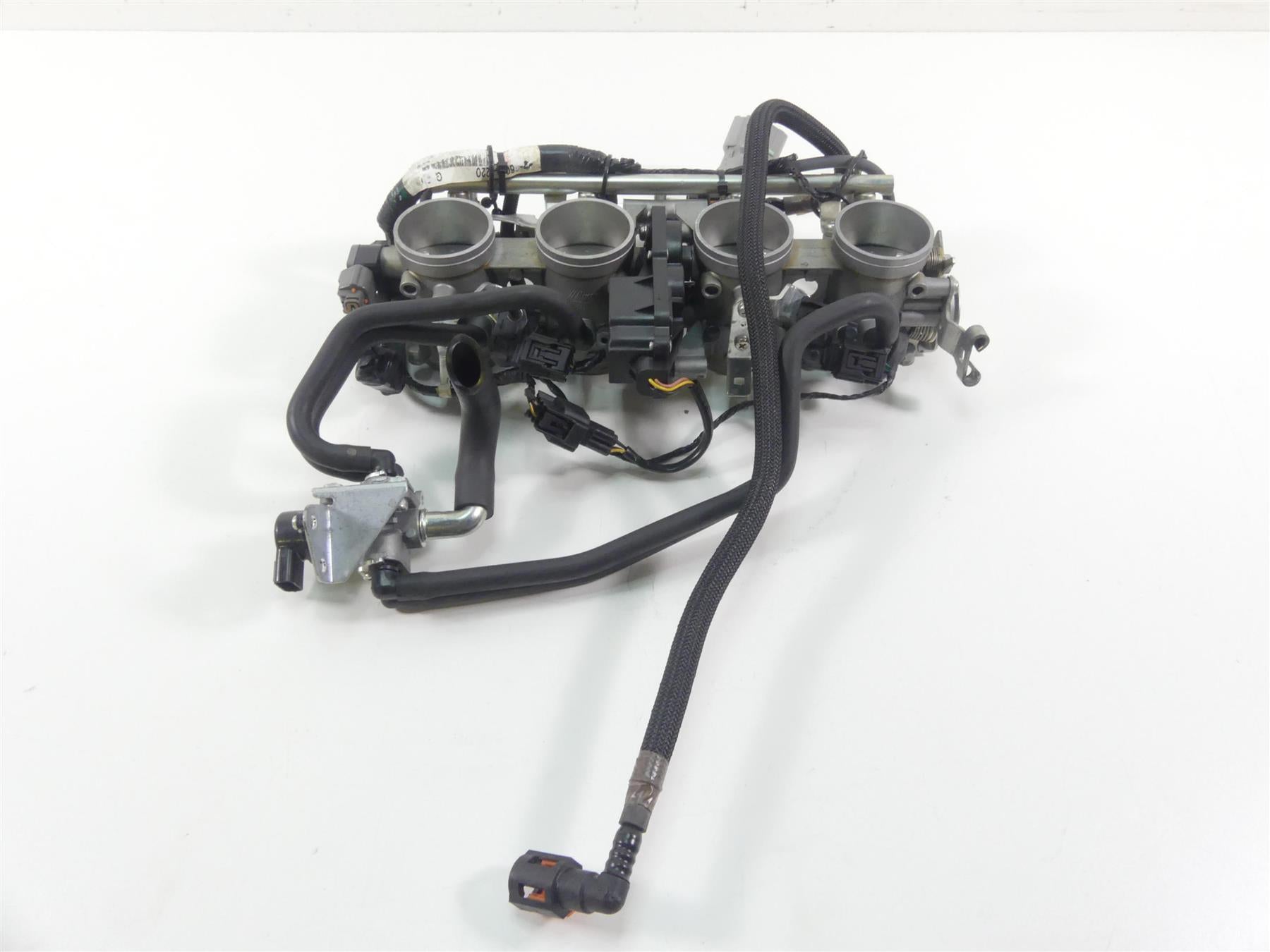 2012 Kawasaki ZX1400 ZX14R Ninja Throttle Body Bodies & Wiring Set 16163-0780 {{ shop.shopifyCountryName }} - Mototech271