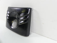 Load image into Gallery viewer, 2015 Harley FLS Softail Slim Black Head Lamp Fork Cover Cowl Set 45900032
