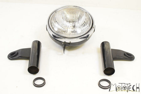 1982 Yamaha XS650 S Headlight Head Light Lamp & Holder Mounts 584-84310-61-00 {{ shop.shopifyCountryName }} - Mototech271