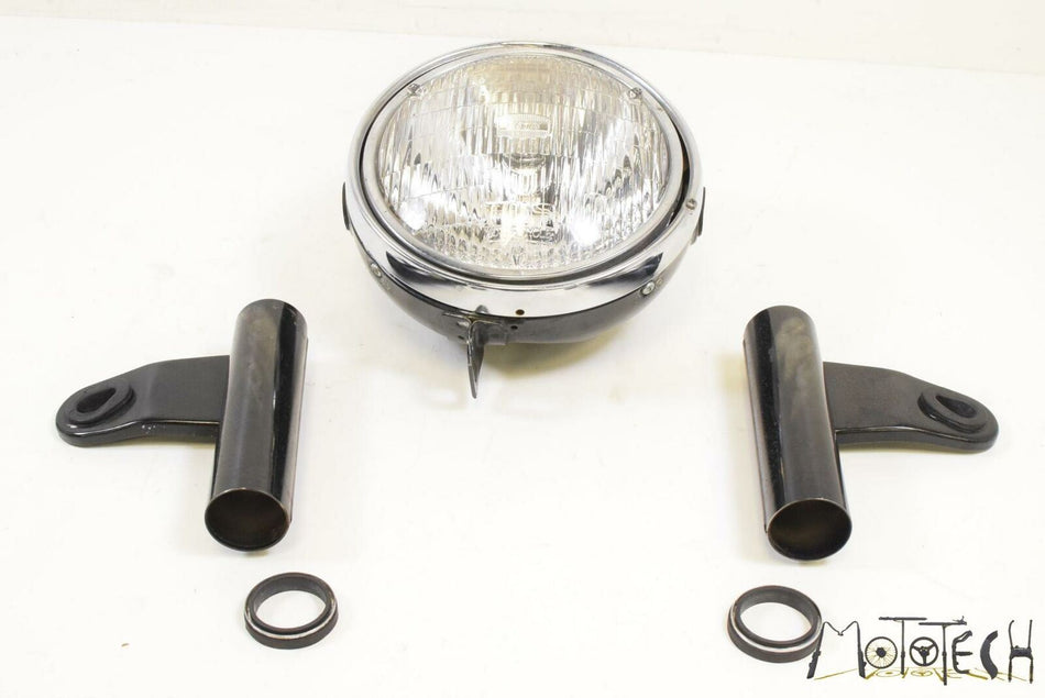 1982 Yamaha XS650 S Headlight Head Light Lamp & Holder Mounts 584-84310-61-00 {{ shop.shopifyCountryName }} - Mototech271
