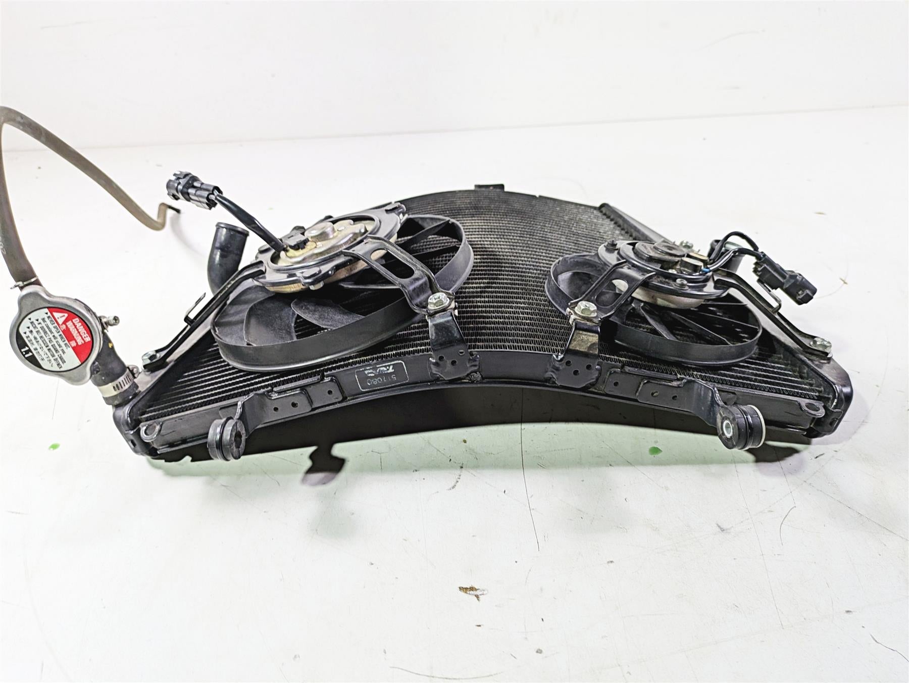 2008 Honda CBR1000RR SC59 Radiator Fan Reservoir Hoses Set 19010-MFL-003 {{ shop.shopifyCountryName }} - Mototech271
