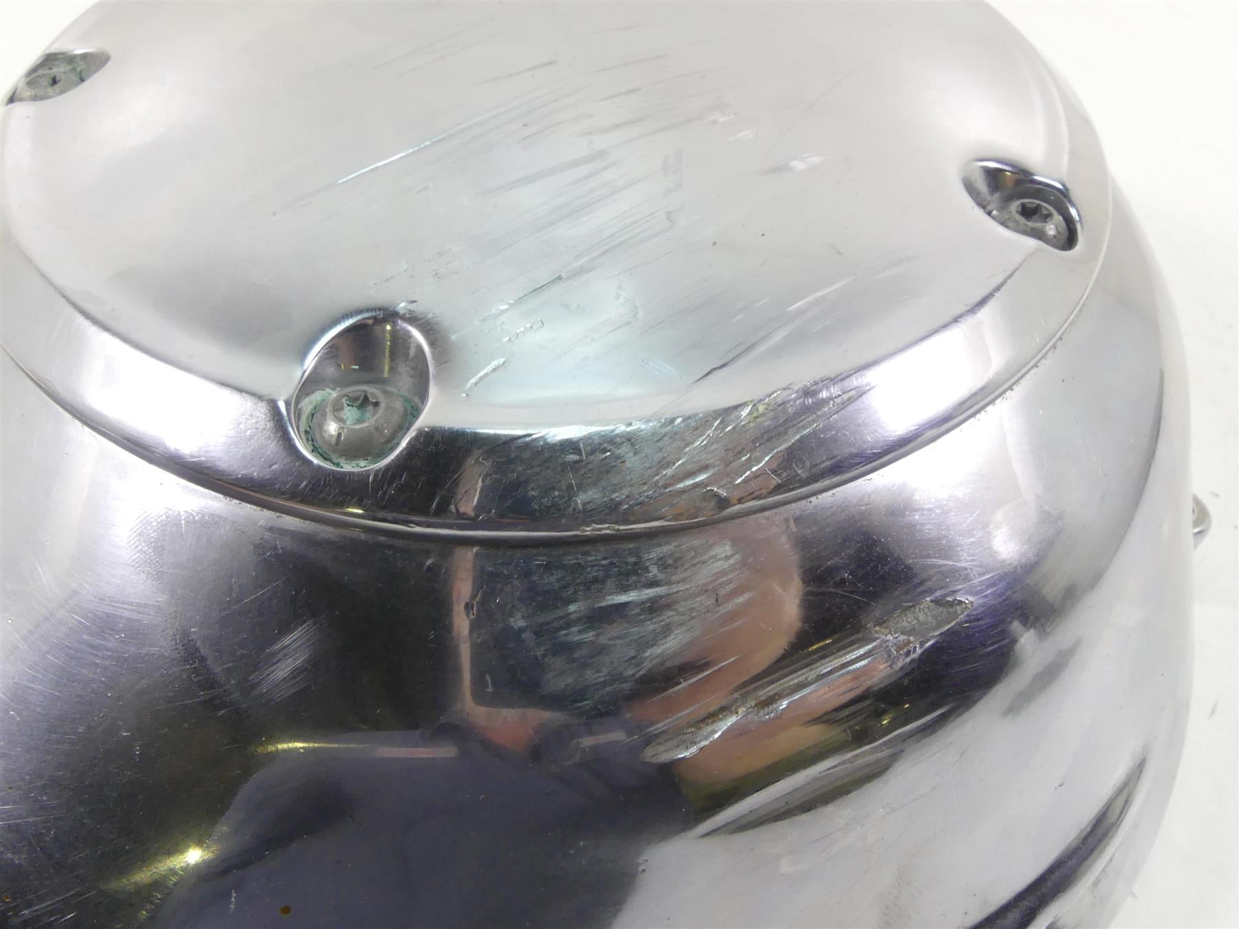 2002 Harley Softail FXSTDI Deuce Outer Primary Drive Clutch Cover 60506-99 {{ shop.shopifyCountryName }} - Mototech271
