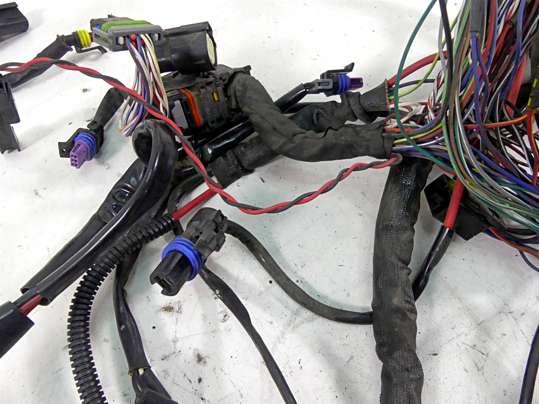 2011 Harley Softail FLSTF Fat Boy Wiring Harness Loom - For Parts 70431-11 {{ shop.shopifyCountryName }} - Mototech271