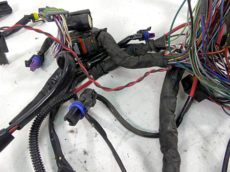 2011 Harley Softail FLSTF Fat Boy Wiring Harness Loom - For Parts 70431-11 {{ shop.shopifyCountryName }} - Mototech271