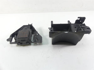2012 Harley Touring FLHTP Electra Glide Battery Tray Electric Holders 66281-09B | Mototech271