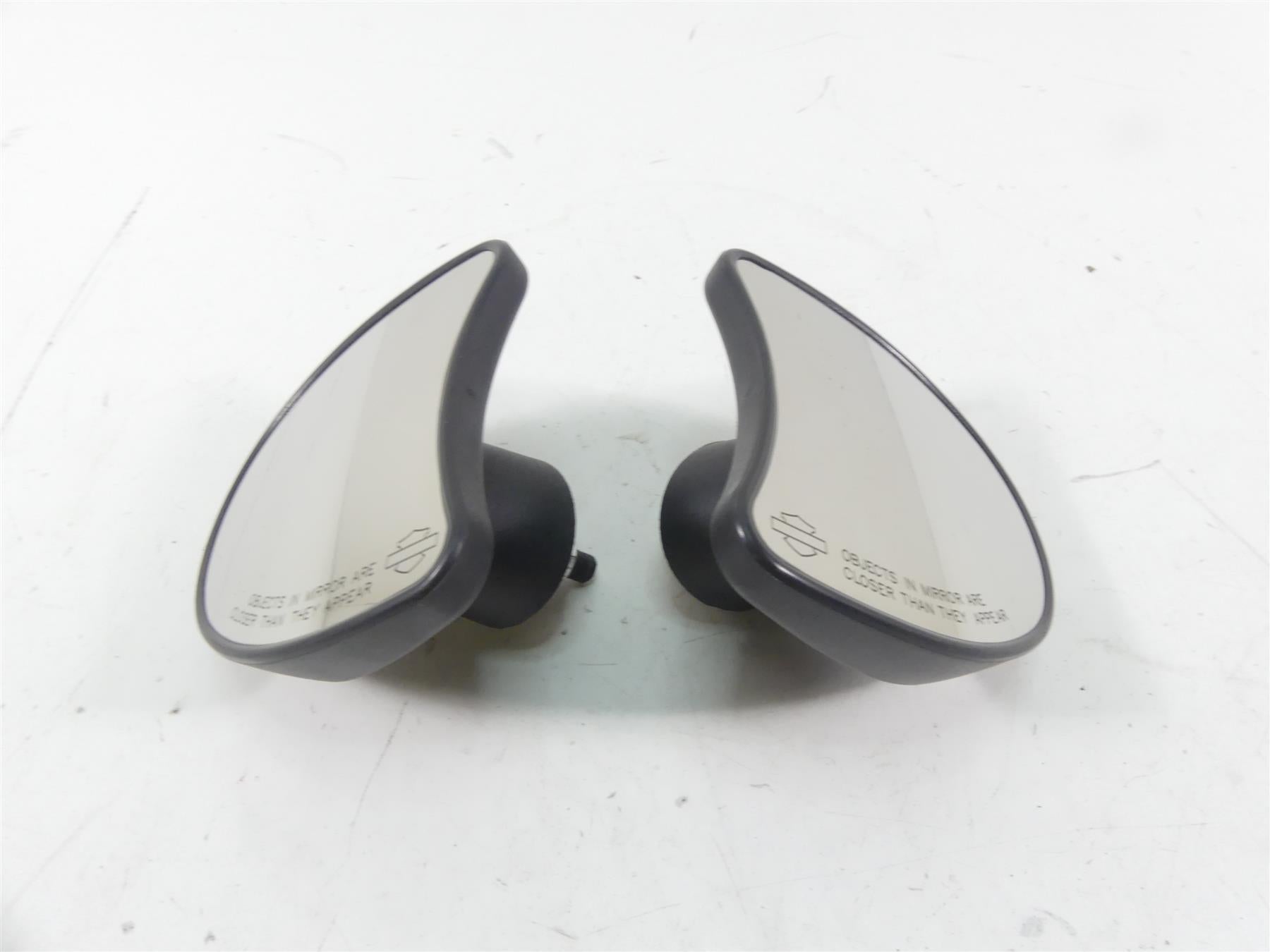 2014 Harley Touring FLHX Street Glide Rear View Mirror Set 56000011 56000012