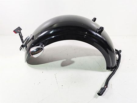 2009 Harley FXCWC Softail Rocker Rear Fender Vivid Black - Read 60132-08A {{ shop.shopifyCountryName }} - Mototech271